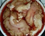 A picture of step 1 of Scrambled Eggs and Brains.