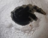 A picture of step 5 of Koraishutir kochuri/ Hare Matar ki Kachori.