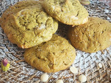 Galletas de Matcha con pistachos