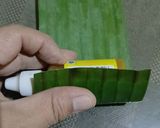 Foto langkah ke 1 dari resep Kue Putu Bambu Daun Kelor (Cetakan Daun Pisang).