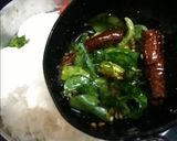 A picture of step 2 of Radish Curd salad.