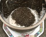 A picture of step 2 of Blended Apple Chia Pudding.