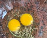 Foto del paso 1 de la receta: Pancito de harina de avena con romero a la sartén 🌱 fácil, nutritivo, sin balanza, sin horno 🌱