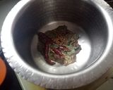 A picture of step 5 of Gujrati Kadhi.
