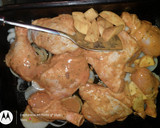 Foto del paso 19 de la receta: Pollo "entalcado" con papas rústicas