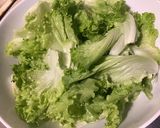 Une image de l'étape 2 de Batavia aux croûtons,ail et parmesan sauce au melfor.
