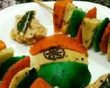 Tiranga Idli Kababs recipe step 4 photo
