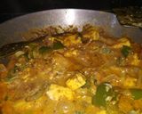 A picture of step 6 of Kadhai Paneer.