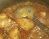 A picture of step 5 of Chicken biryani and raita.
