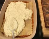 A picture of step 4 of Lasagna.