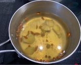 A picture of step 3 of Glutinous rice balls in ginger syrup.