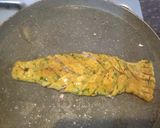 A picture of step 4 of Fish Shaped Parathas.