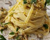 Foto del passaggio 4 della ricetta Tagliolini alle vongole e crema di pistacchio