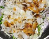 A picture of step 6 of Spicy fettuccine pasta.