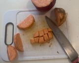 Foto del paso 1 de la receta: Medallón de atún con vegetales salteados