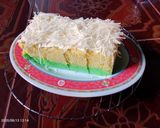 Foto langkah ke 9 dari resep Bolu kukus pandan keju.