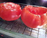 Foto del paso 14 de la receta: Tomates asados al horno, rellenos de pulpos en salsa de ostras