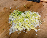 Foto del paso 1 de la receta: Gyozas de langostinos y jengibre