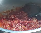 Une image de l'étape 3 de Viande à la sauce tomate 🍅.