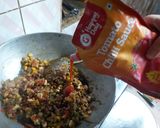 बीन्स फ्राइड राइस(Beans fried recipe in Hindi) रेसिपी चरण 5 फोटो