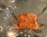 Foto del paso 1 de la receta: Copa de mousse de limón y yogur al café con avena y miel. Postre light