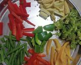 A picture of step 3 of Veg Sizzler In Tawa.