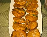 A picture of step 3 of Veg Pakora.