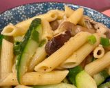 櫛瓜義麵的食譜步驟6照片