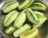 A picture of step 1 of Pointed Gourd Dry Sabji.