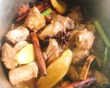 รูปขั้นตอนการทำที่ 2 ของ ซี่โครงหมู ตุ๋นยาจีน