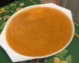 Une image de l'étape 13 de Soupe de panais et pommes de terre à la tomate.
