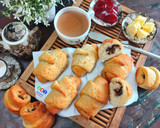 એગલેસ ચોકો નટી ક્રોસોં (Eggless Choco Nutty Croissant Recipe In Gujarati) રેસીપી સ્ટેપ12ફોટો