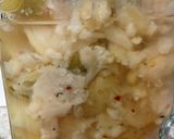 A picture of step 2 of My Creamy Red Peppered Cauliflour? Leek & Potato Soup.