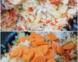 Foto del paso 3 de la receta Noodels de arroz con Bambú, Verduras y Especies al Mirín