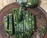Foto del paso 1 de la receta: Tortilla fácil de espinacas rellena c queso
