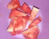 A picture of step 1 of Fruit Salad.