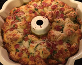 A picture of step 2 of Pizza Monkey Bread.