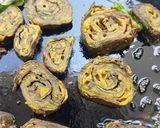 A picture of step 18 of Colocasia Leaves/Patod/Patra/Arbi ke patte.