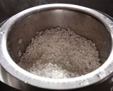 A picture of step 1 of Steamed Sabudana Khichdi.