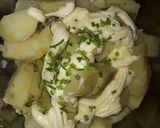 Foto del paso 3 de la receta: Ensalada de papas con huevo cocido