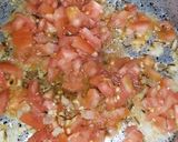 A picture of step 2 of Braised Spinach `and Potato.
