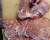 A picture of step 1 of Sage and onion stuffed chicken thighs.