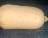 Une image de l'étape 1 de Courge butternut rôtie au four.
