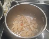 Hình bước làm 1 của món Canh riêu cá nấu măng chua