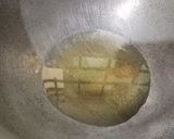 A picture of step 3 of Dahi Wali Arbi.