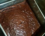 A picture of step 10 of Flakey fudgy brownie(without oven).