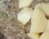 A picture of step 4 of Aloo mater methi pulao.