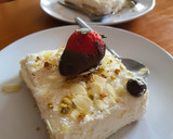 Foto del paso 3 de la receta: Tarta de queso de lima y coco sin horno