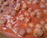 Foto langkah ke 5 dari resep Bola bola daging saos tiram.