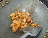 A picture of step 4 of Peanut jaggery chikki.